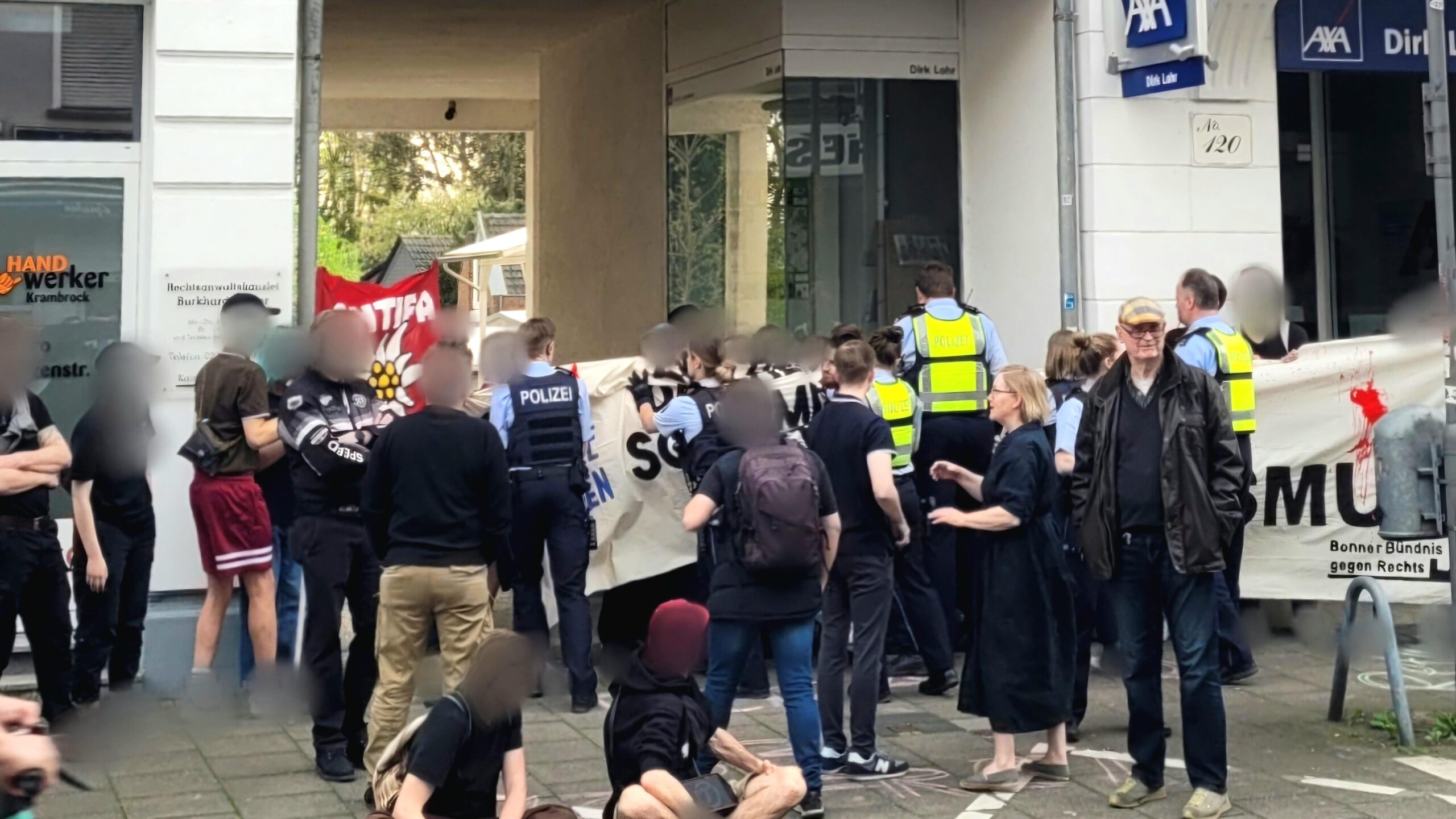 Rückblick – Demo 04.06.2024 „Gegen die rechte Hetze der AfD“ in Siegburg