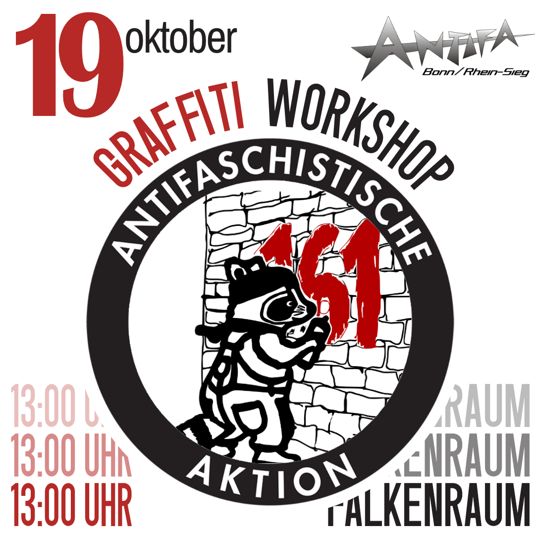 [19.10.] Workshop: Politisches Graffiti