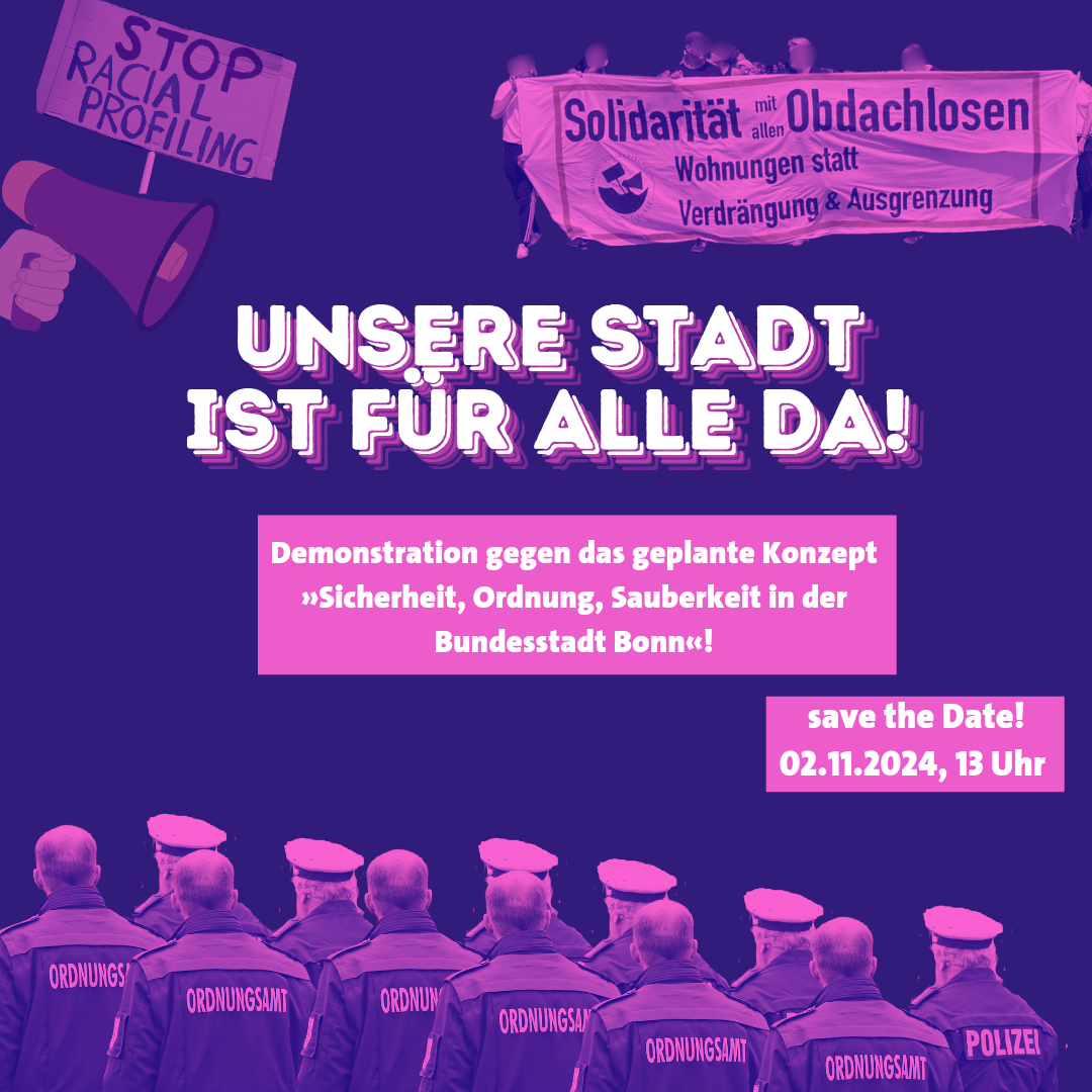 [02.11.] Demo »Unsere Stadt ist für alle da«