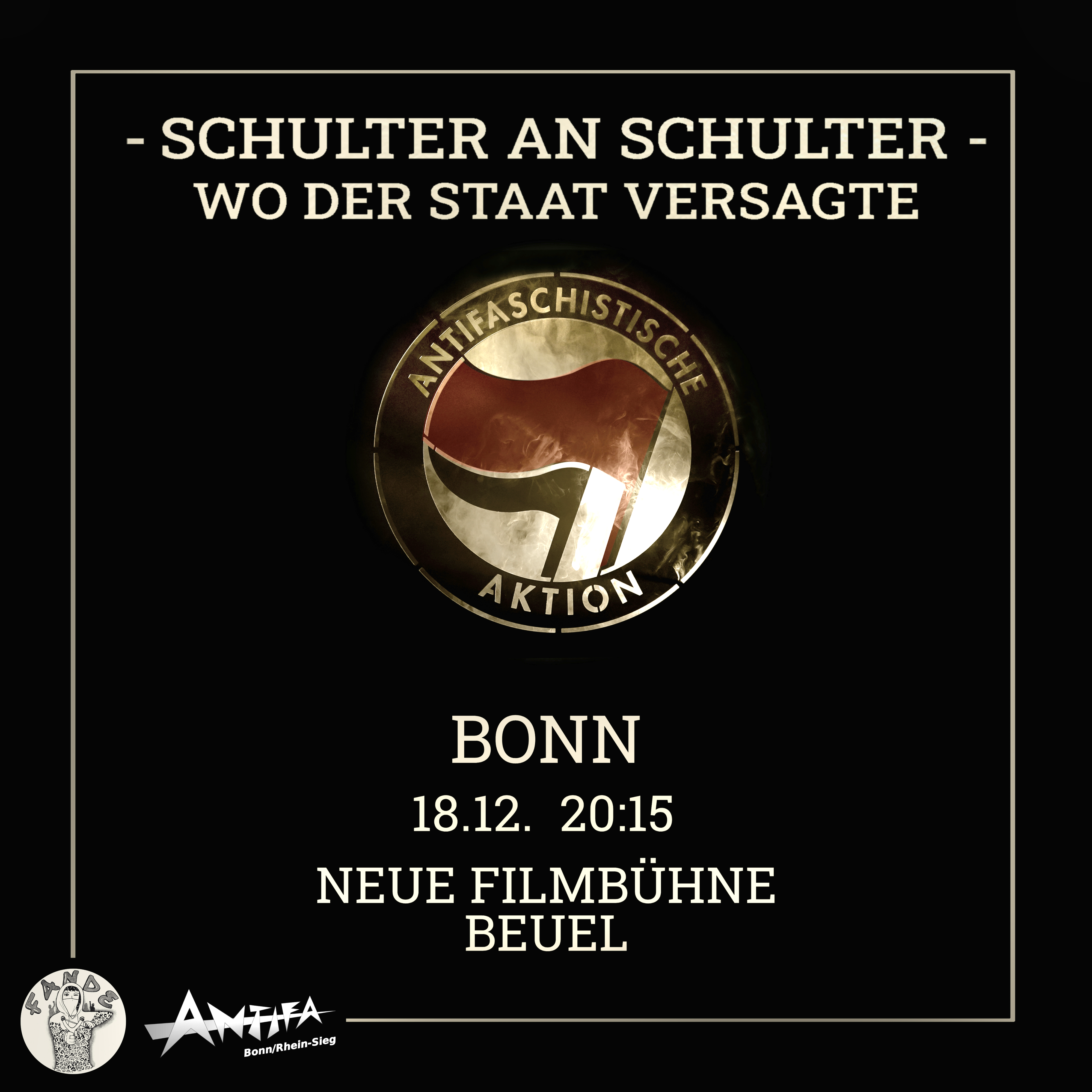 [18.12.24] Filmvorführung: »ANTIFA – Schulter an Schulter, wo der Staat versagte«